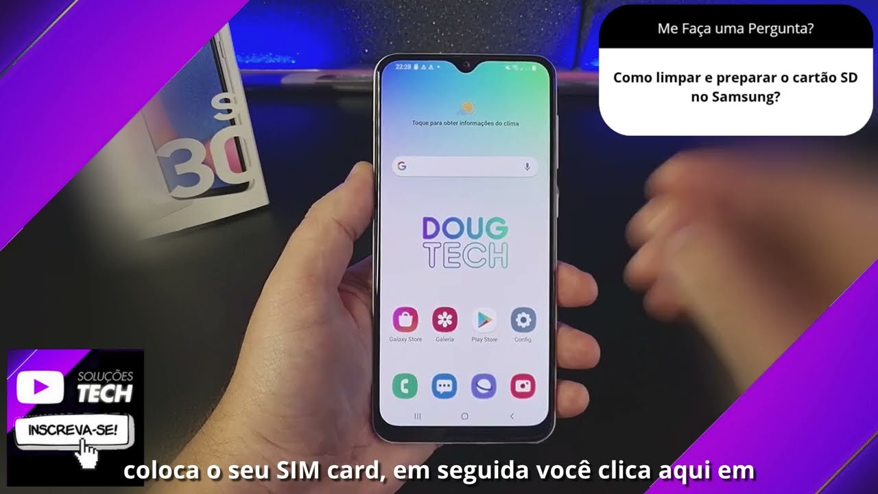 Como limpar e preparar o cartão SD no Samsung❓