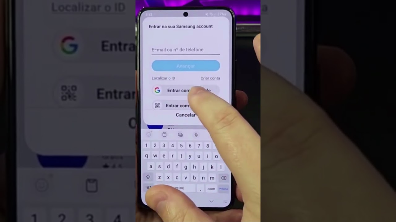COMO ALTERAR A FONTE DAS LETRAS NO GALAXY #Shorts