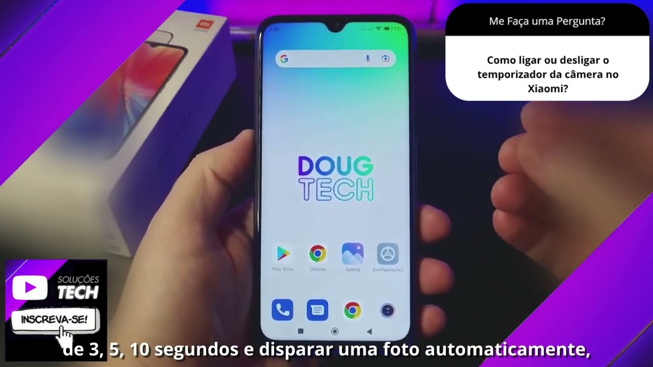 Como ligar ou desligar o temporizador da câmera no Xiaomi❓