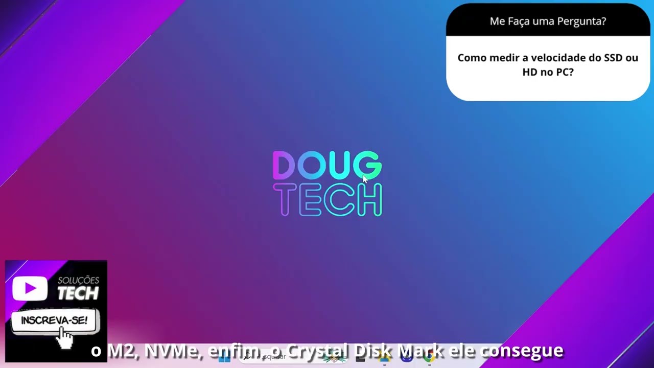 Como medir a velocidade do SSD ou HD no PC❓