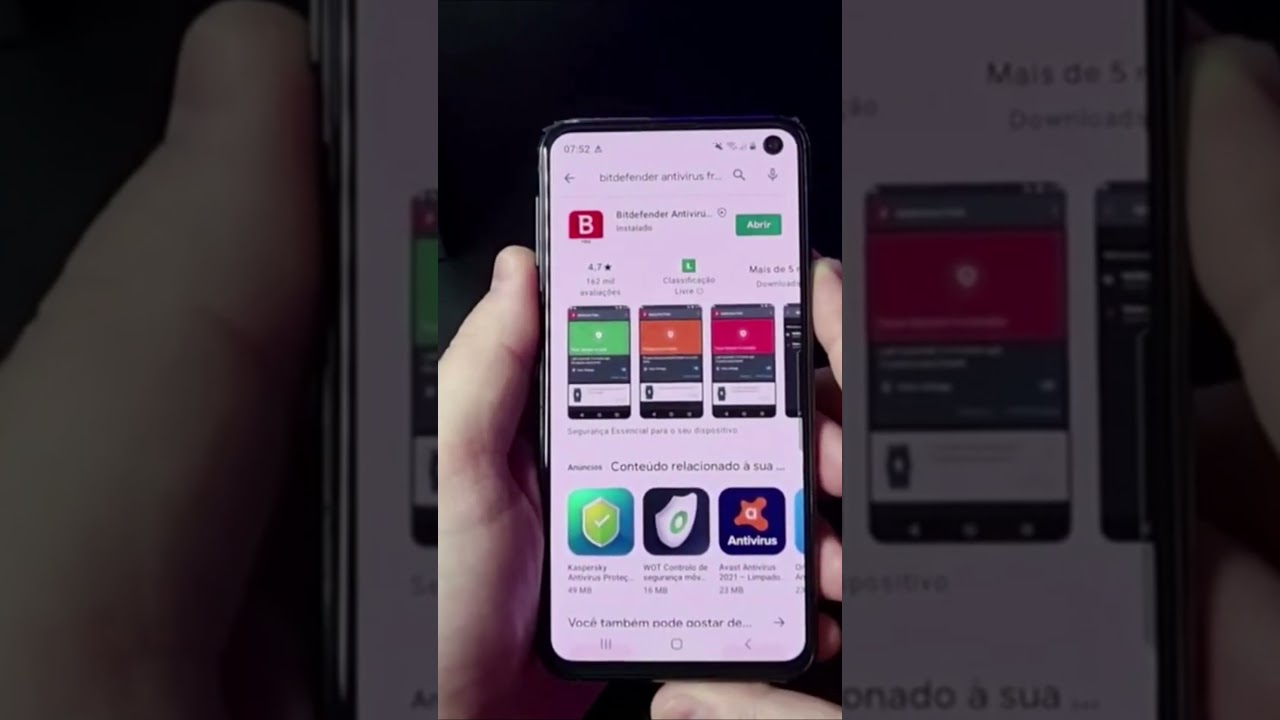 Eliminando vírus do seu celular Samsung de forma simples e rápida #Shorts