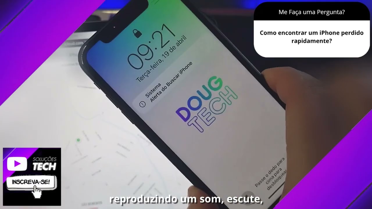 Como encontrar um iPhone perdido rapidamente❓