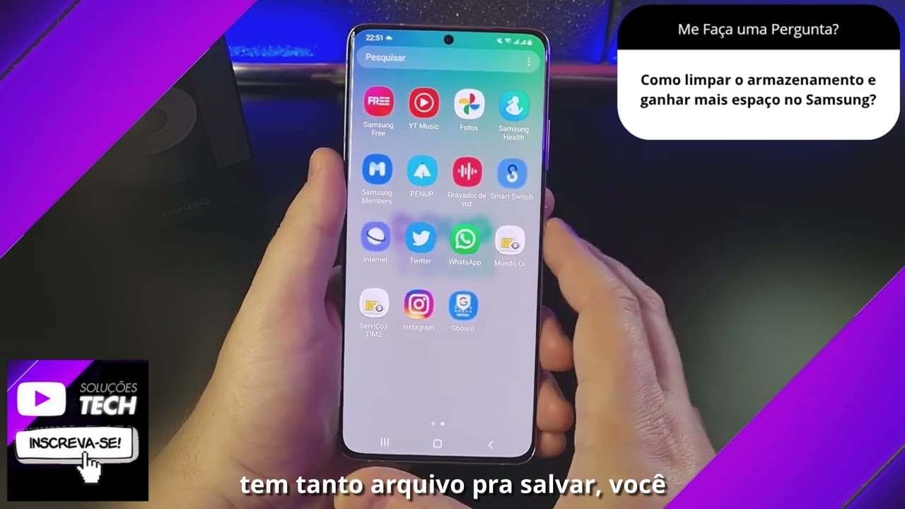 Como limpar o armazenamento e ganhar mais espaço no Samsung❓