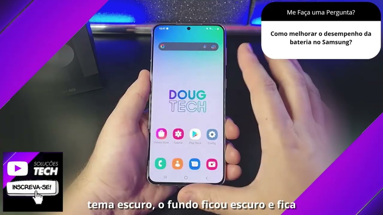Como melhorar o desempenho da bateria no Samsung❓