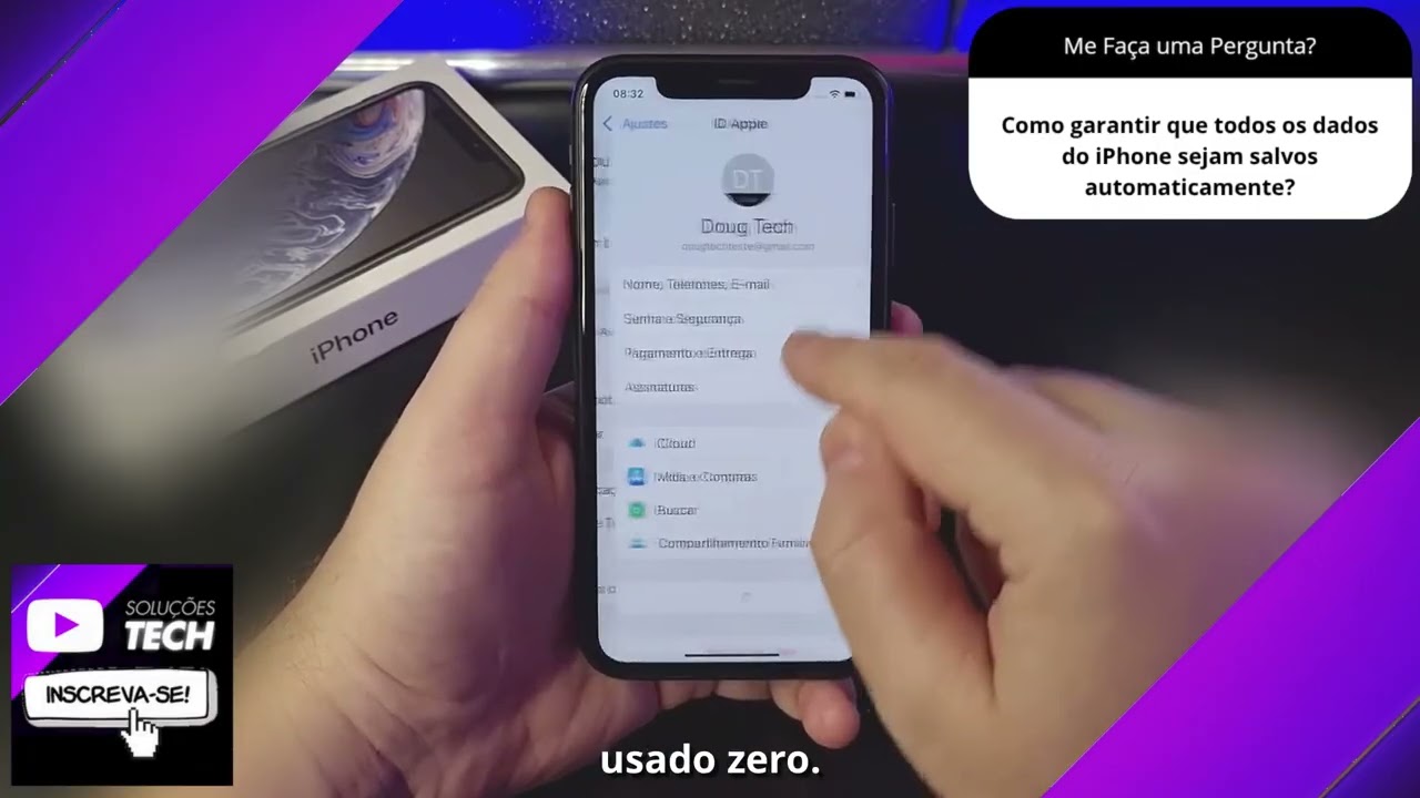 Como garantir que todos os dados do iPhone sejam salvos automaticamente❓
