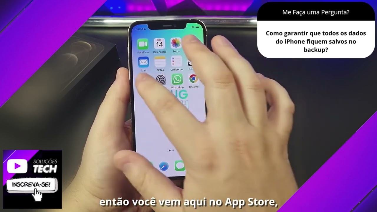 Como garantir que todos os dados do iPhone fiquem salvos no backup❓