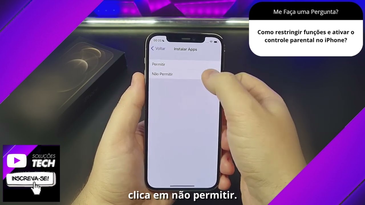 Como restringir funções e ativar o controle parental no iPhone❓