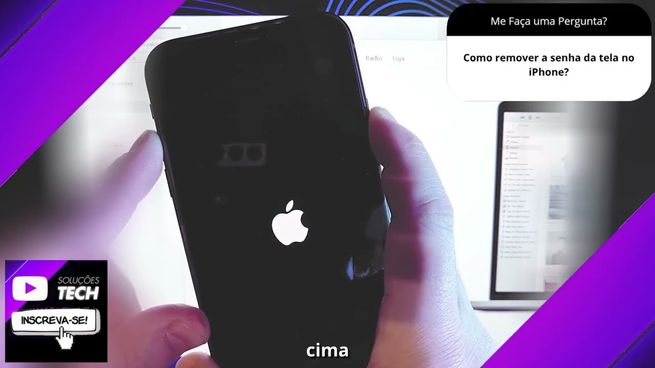 Como remover a senha da tela no iPhone❓