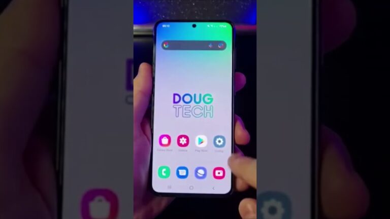 DEIXE A TELA DO SEU SAMSUNG MAIS CONFORTÁVEL #Shorts