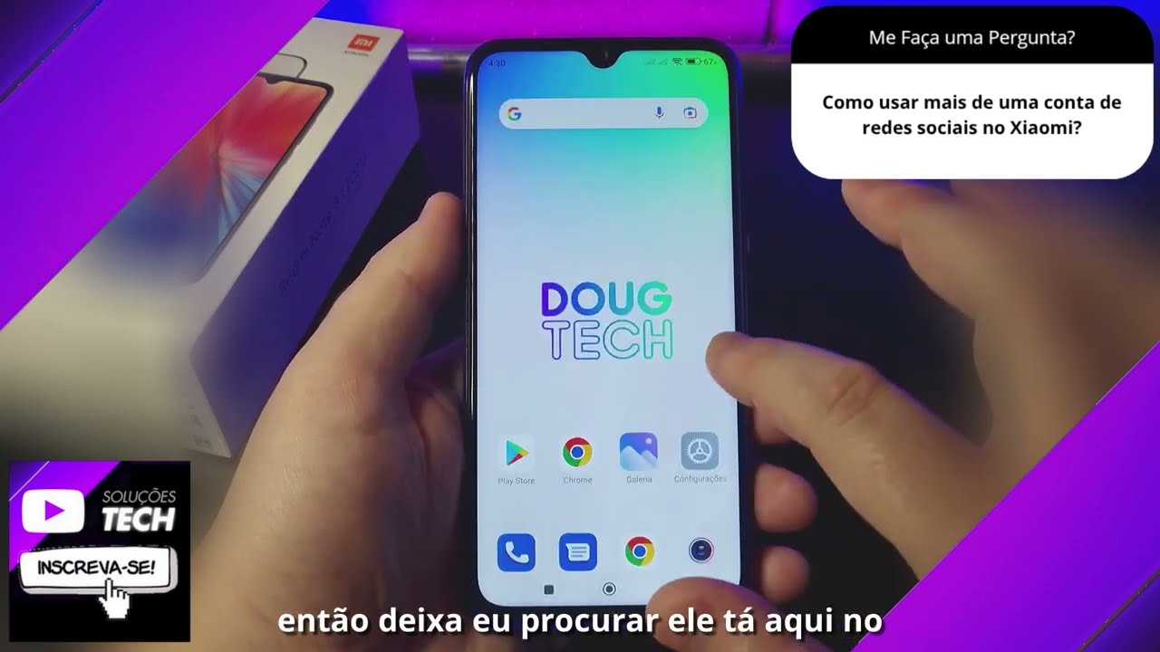 Como usar mais de uma conta de redes sociais no Xiaomi❓