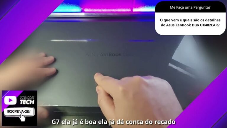 O que vem e quais são os detalhes do Asus ZenBook Duo UX482EAR❓
