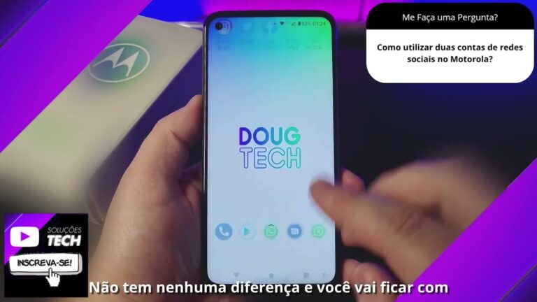 Como utilizar duas contas de redes sociais no Motorola❓