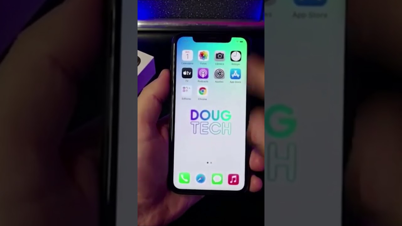 CONFIGURANDO A CENTRAL DE CONTROLE NO IPHONE #Shorts