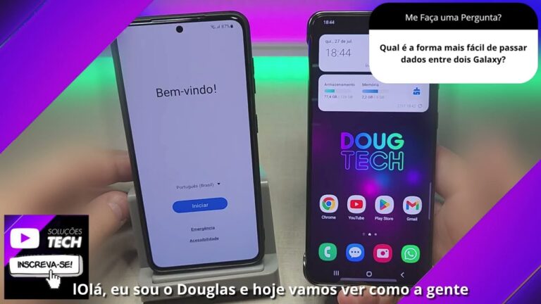 Como fazer para passar todos os dados de um samsung para outro❓