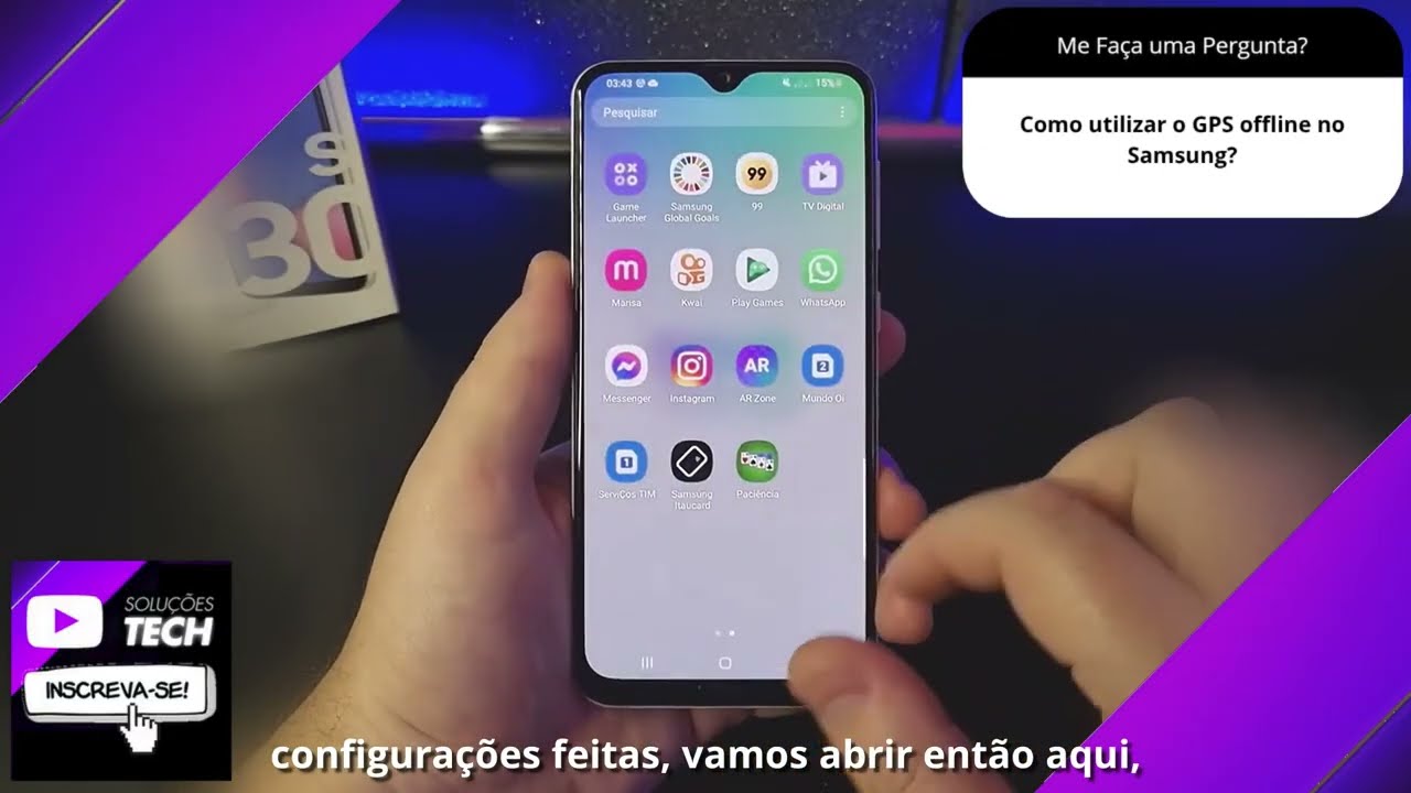 Como utilizar o GPS offline no Samsung❓