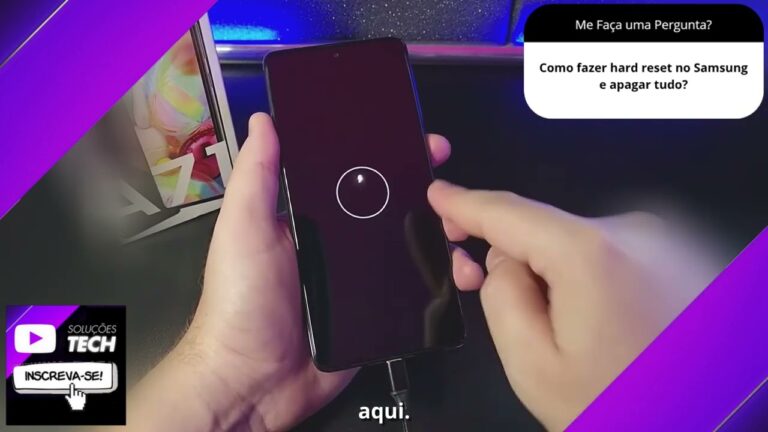 Como fazer hard reset no Samsung e apagar tudo❓