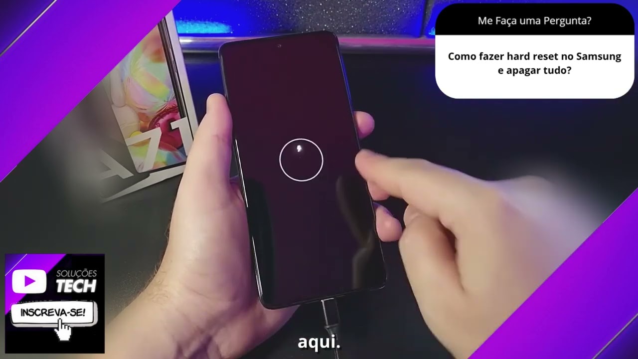 Como fazer hard reset no Samsung e apagar tudo❓