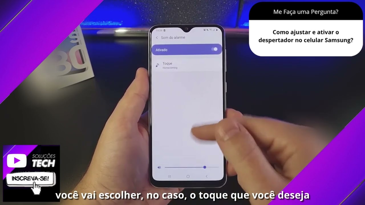 Como ajustar e ativar o despertador no celular Samsung❓