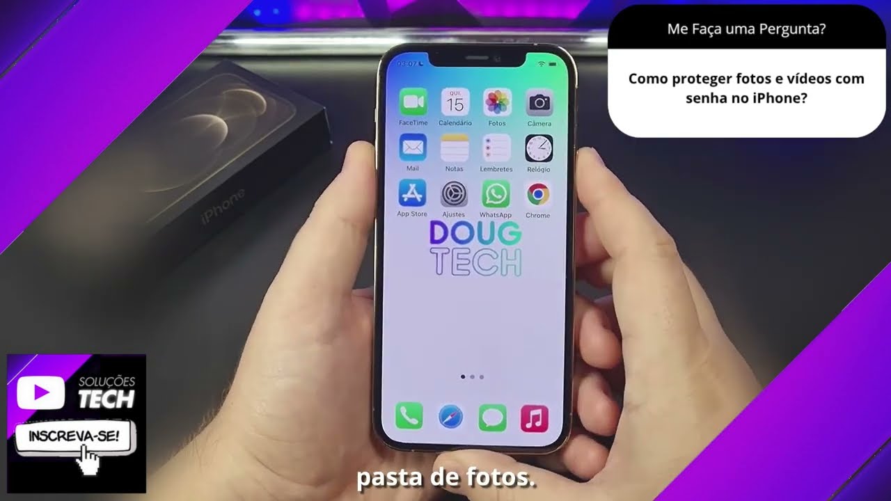 Como proteger fotos e vídeos com senha no iPhone❓