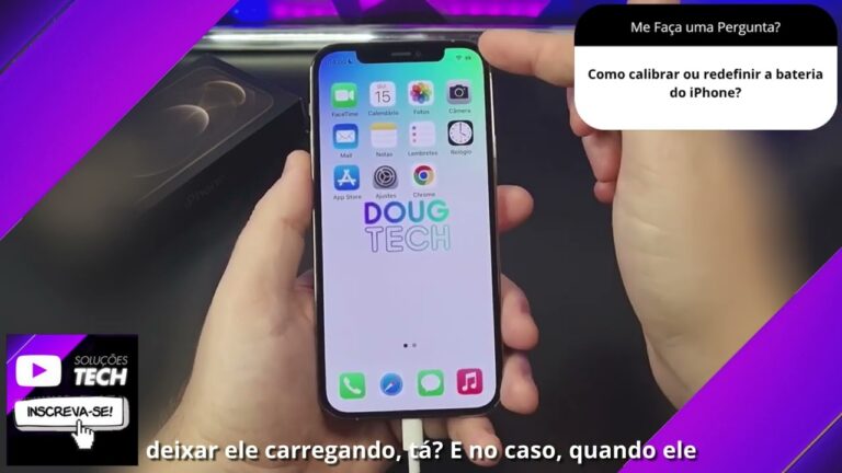 Como calibrar ou redefinir a bateria do iPhone❓