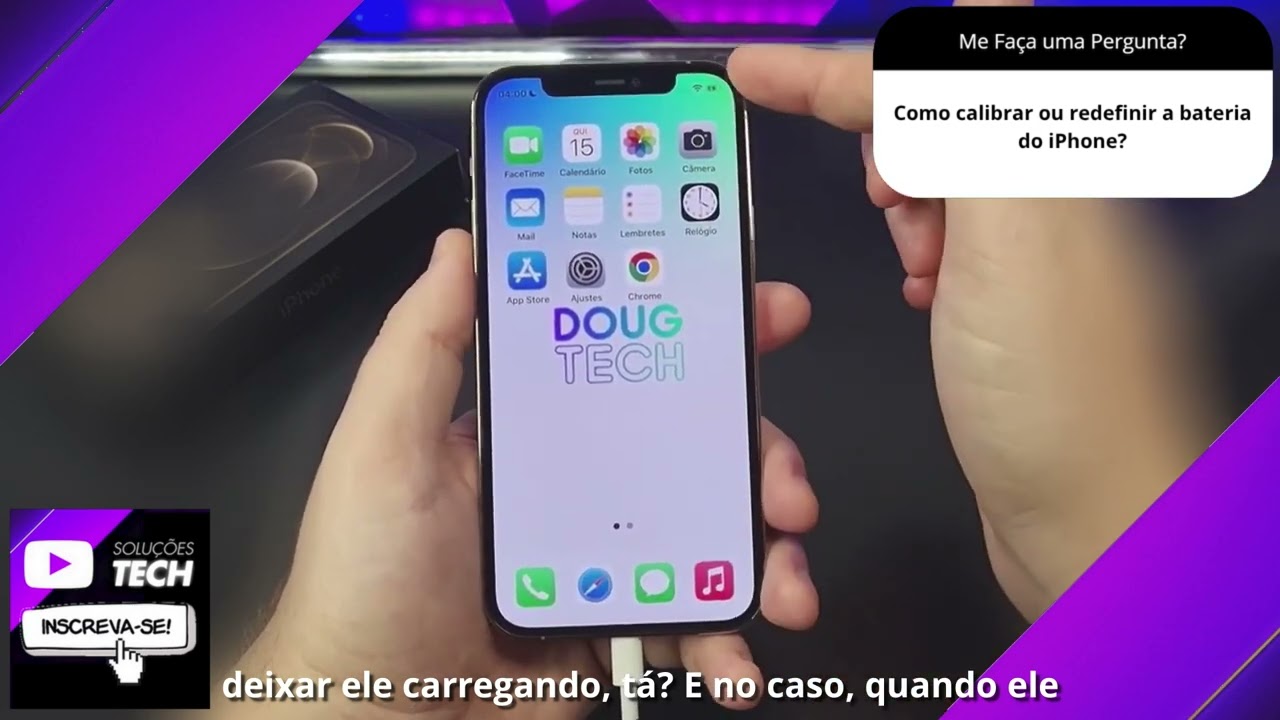 Como calibrar ou redefinir a bateria do iPhone❓