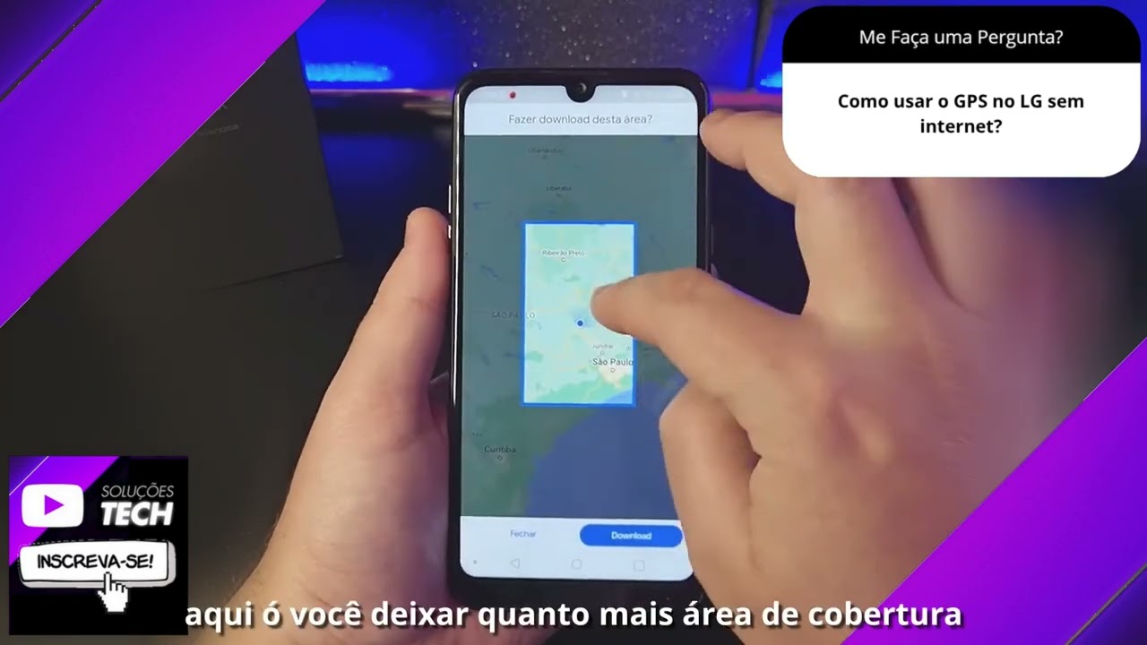 Como usar o GPS no LG sem internet❓