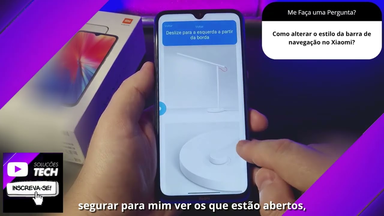 Como alterar o estilo da barra de navegação no Xiaomi❓
