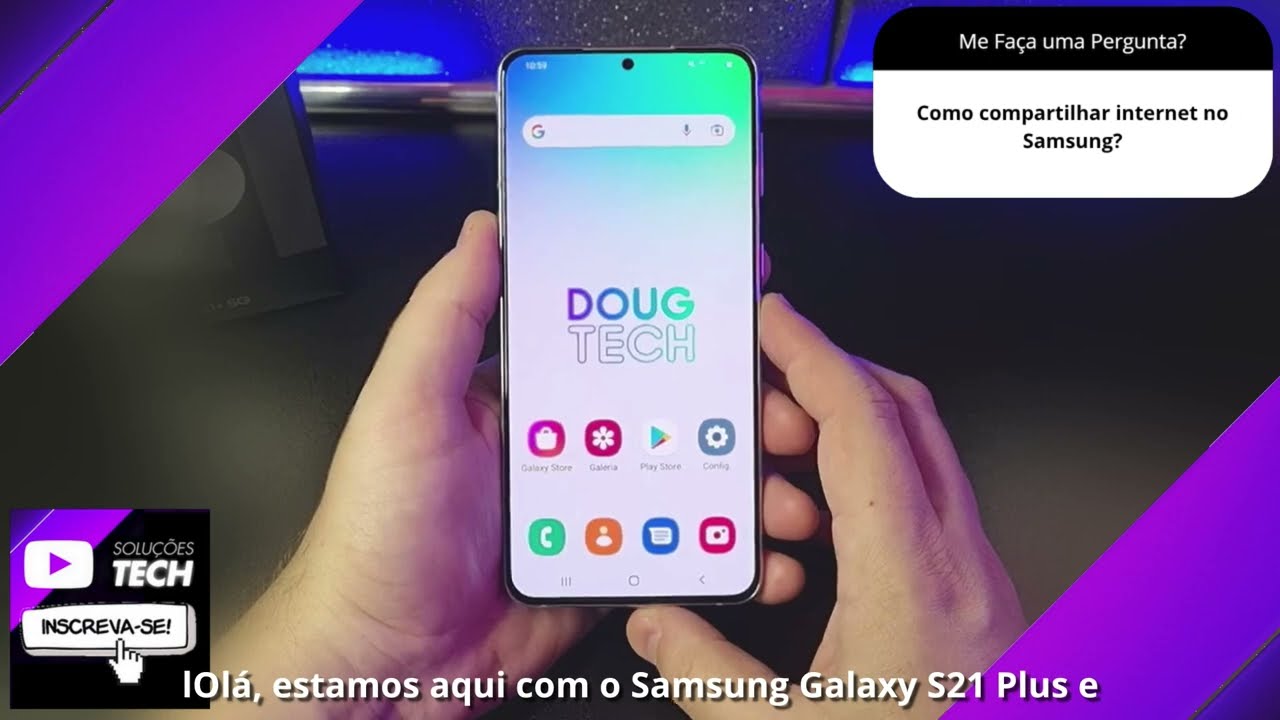 Como compartilhar internet no Samsung❓