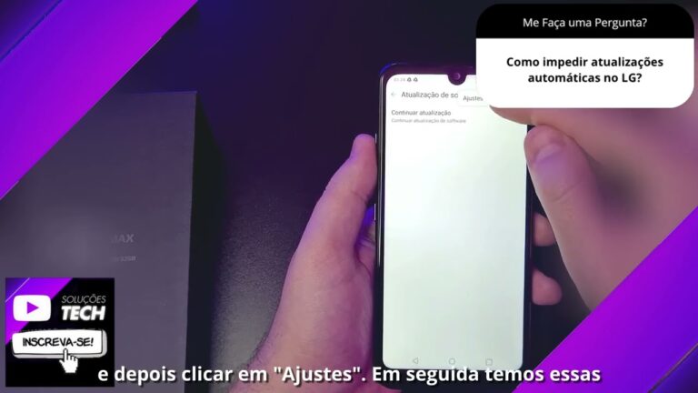 Como impedir atualizações automáticas no LG❓