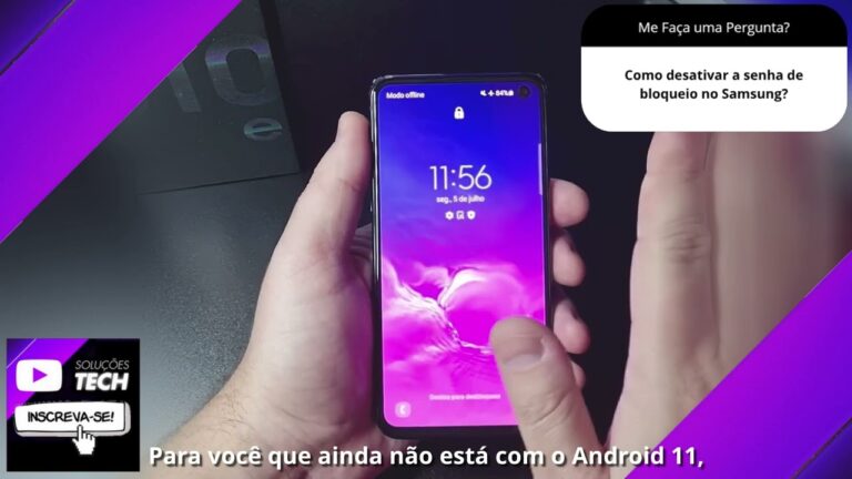 Como desativar a senha de bloqueio no Samsung❓
