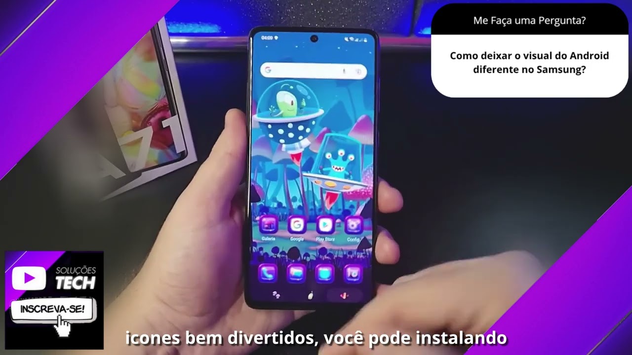 Como deixar o visual do Android diferente no Samsung❓