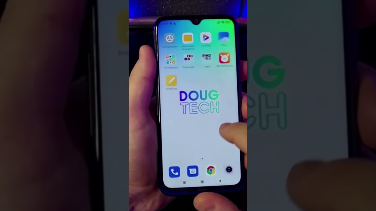 COMO ORGANIZAR APLICATIVOS EM PASTAS NO XIAOMI #Shorts
