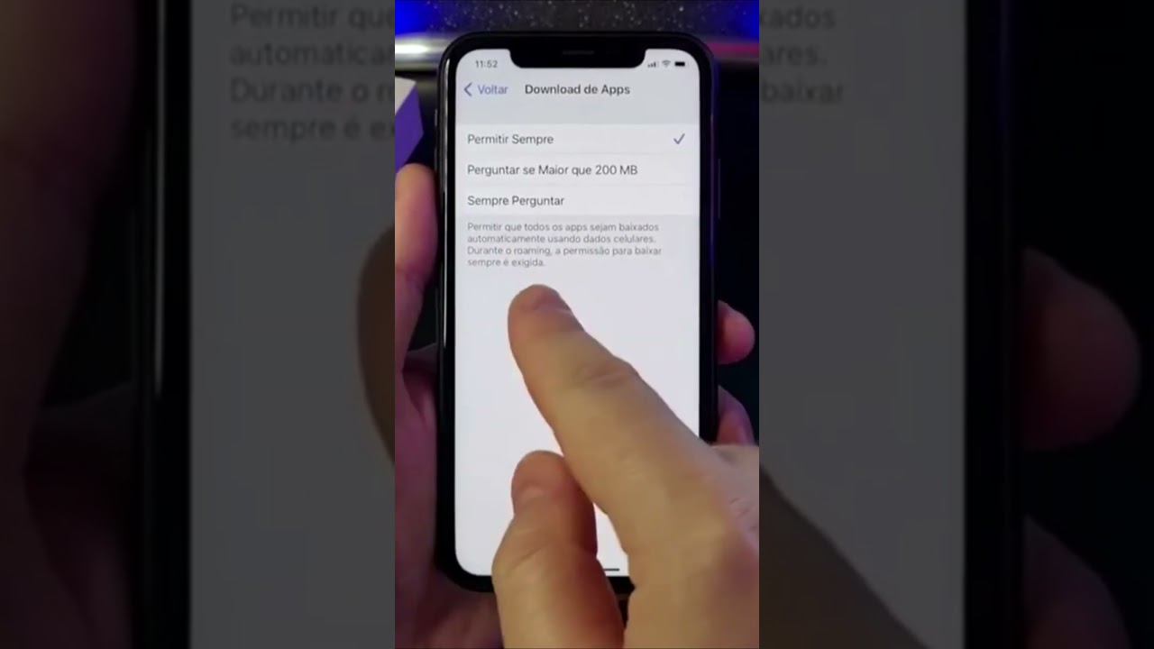 ATUALIZE APPS NO IPHONE USANDO APENAS DADOS MÓVEIS #Shorts