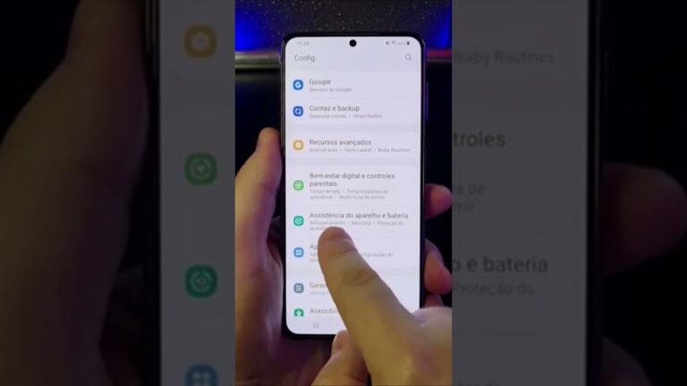 MOSTRE OU OCULTE A PORCENTAGEM DA BATERIA NO SAMSUNG #Shorts