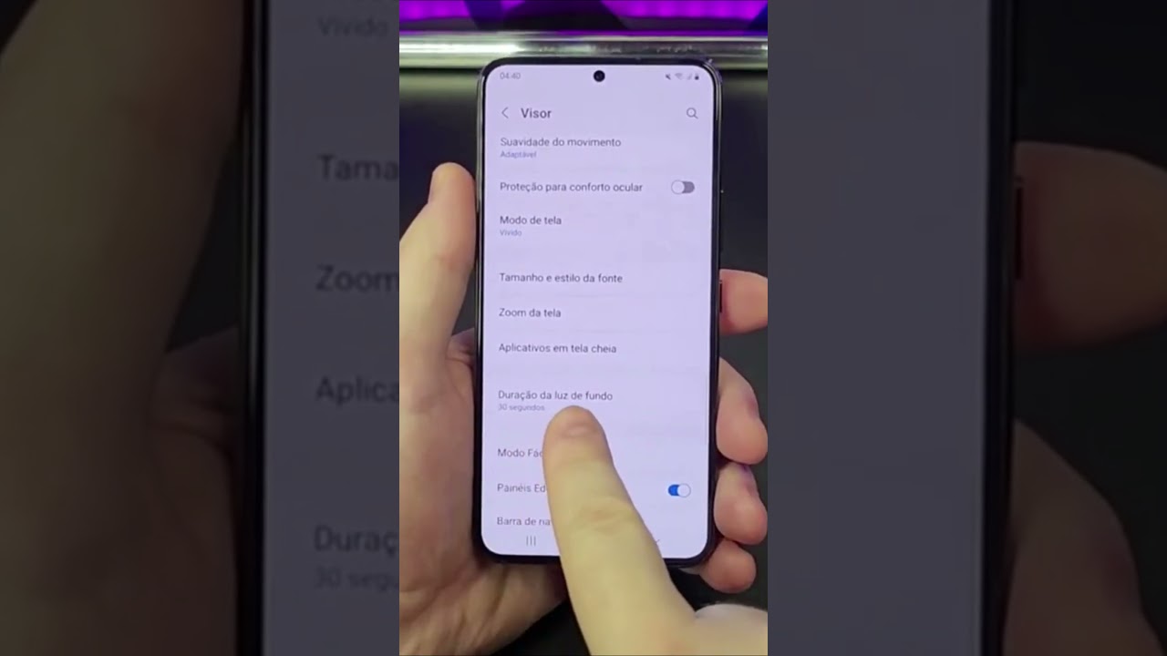 MANTENHA A TELA DO SEU GALAXY LIGADA POR MAIS TEMPO #Shorts