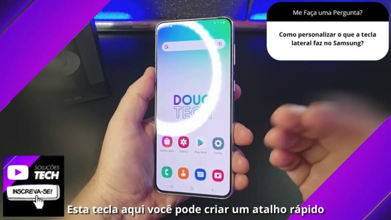 Como personalizar o que a tecla lateral faz no Samsung❓