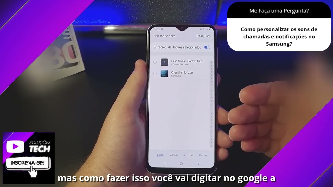 Como personalizar os sons de chamadas e notificações no Samsung❓
