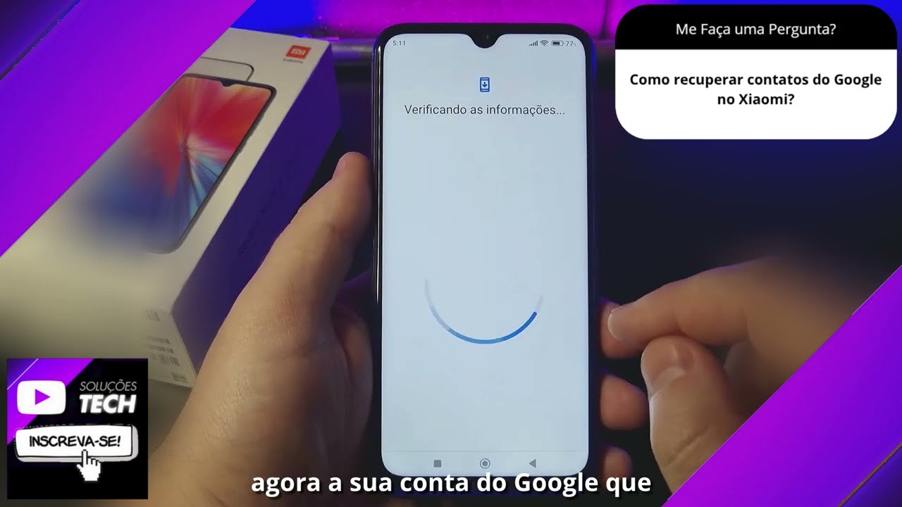 Como recuperar contatos do Google no Xiaomi❓