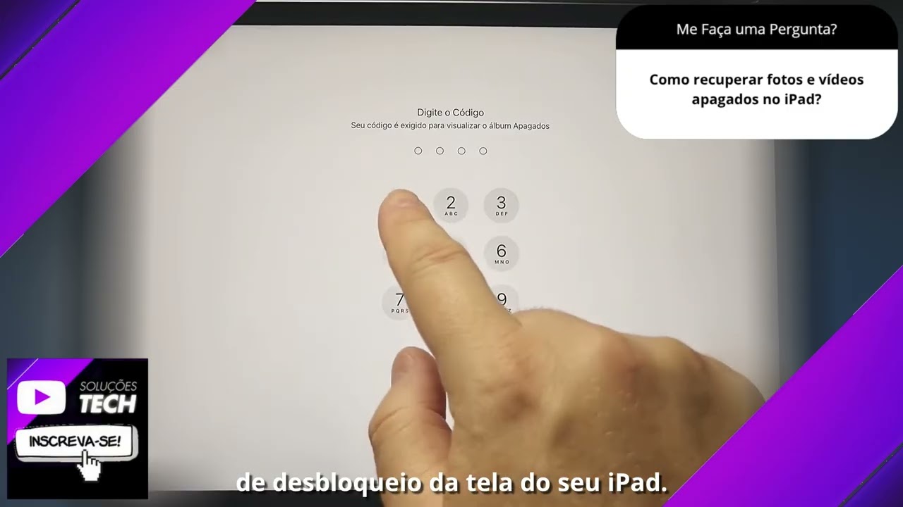Como recuperar fotos e vídeos apagados no iPad❓