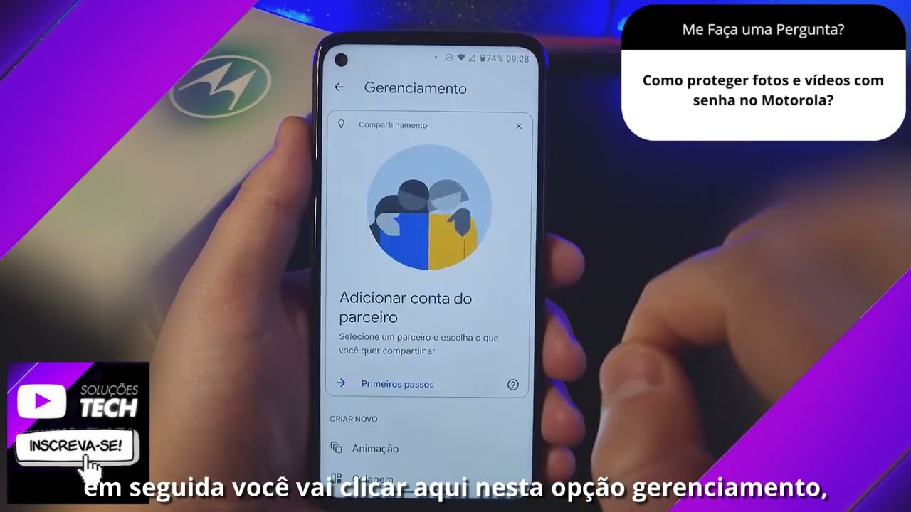 Como proteger fotos e vídeos com senha no Motorola❓
