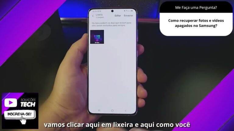 Como recuperar fotos e vídeos apagados no Samsung❓
