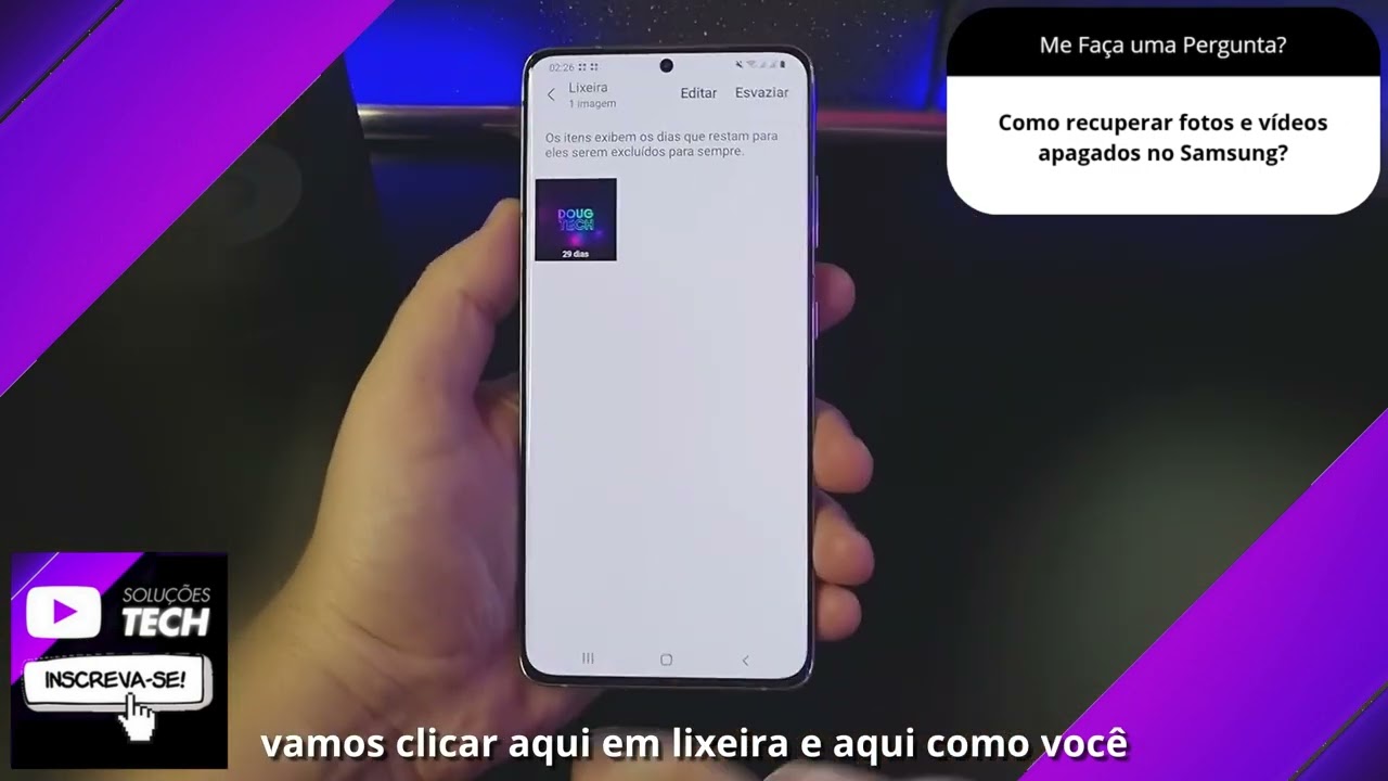 Como recuperar fotos e vídeos apagados no Samsung❓