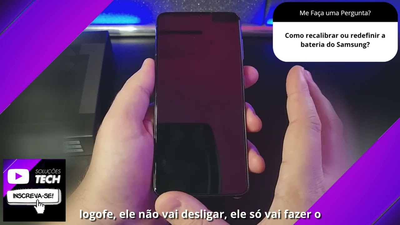 Como recalibrar ou redefinir a bateria do Samsung❓