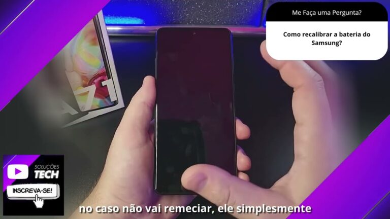 Como recalibrar a bateria do Samsung❓