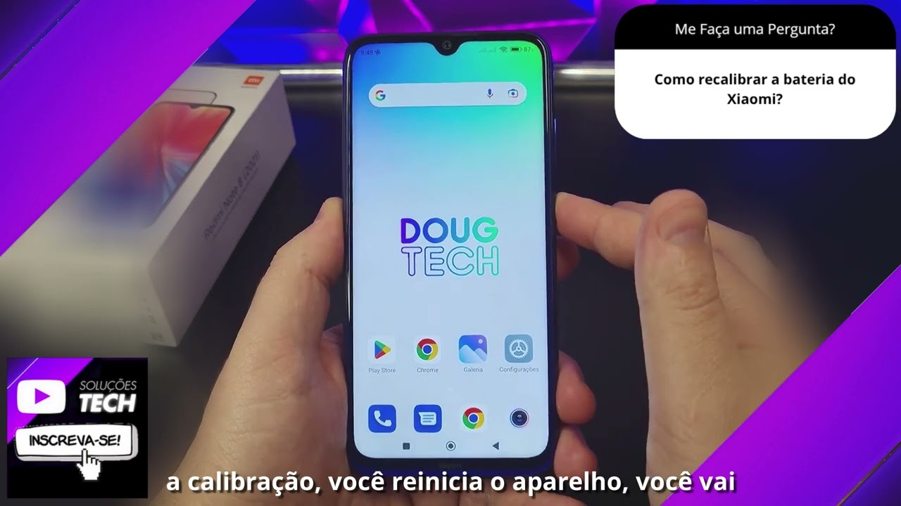 Como recalibrar a bateria do Xiaomi❓