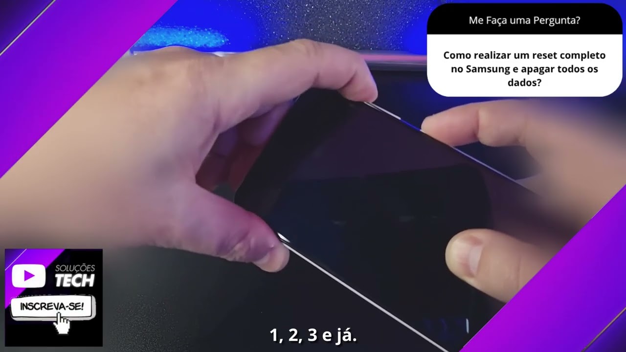 Como realizar um reset completo no Samsung e apagar todos os dados❓