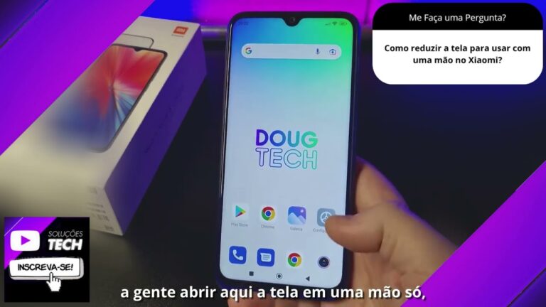 Como reduzir a tela para usar com uma mão no Xiaomi❓