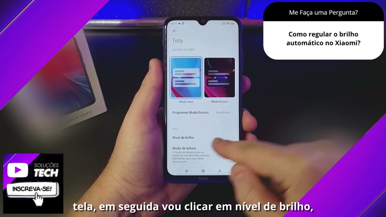 Como regular o brilho automático no Xiaomi❓