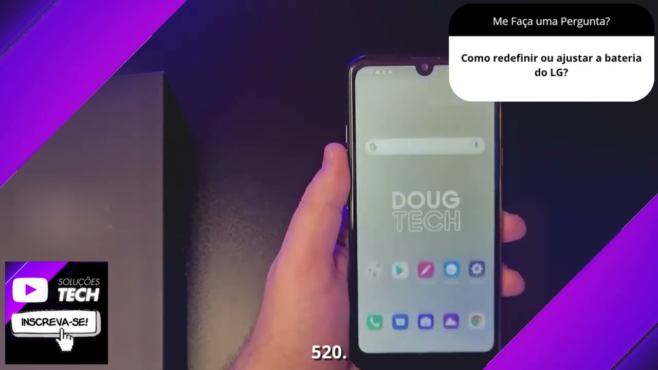 Como redefinir ou ajustar a bateria do LG❓