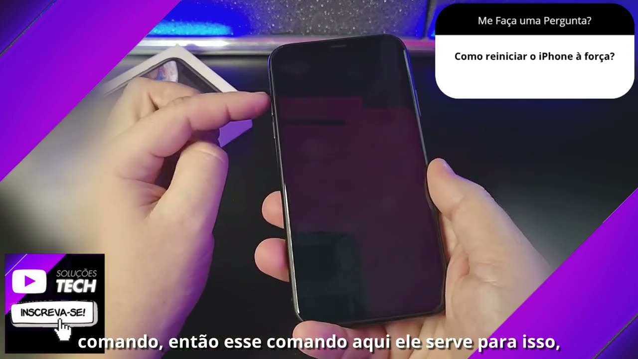 Como reiniciar o iPhone à força❓